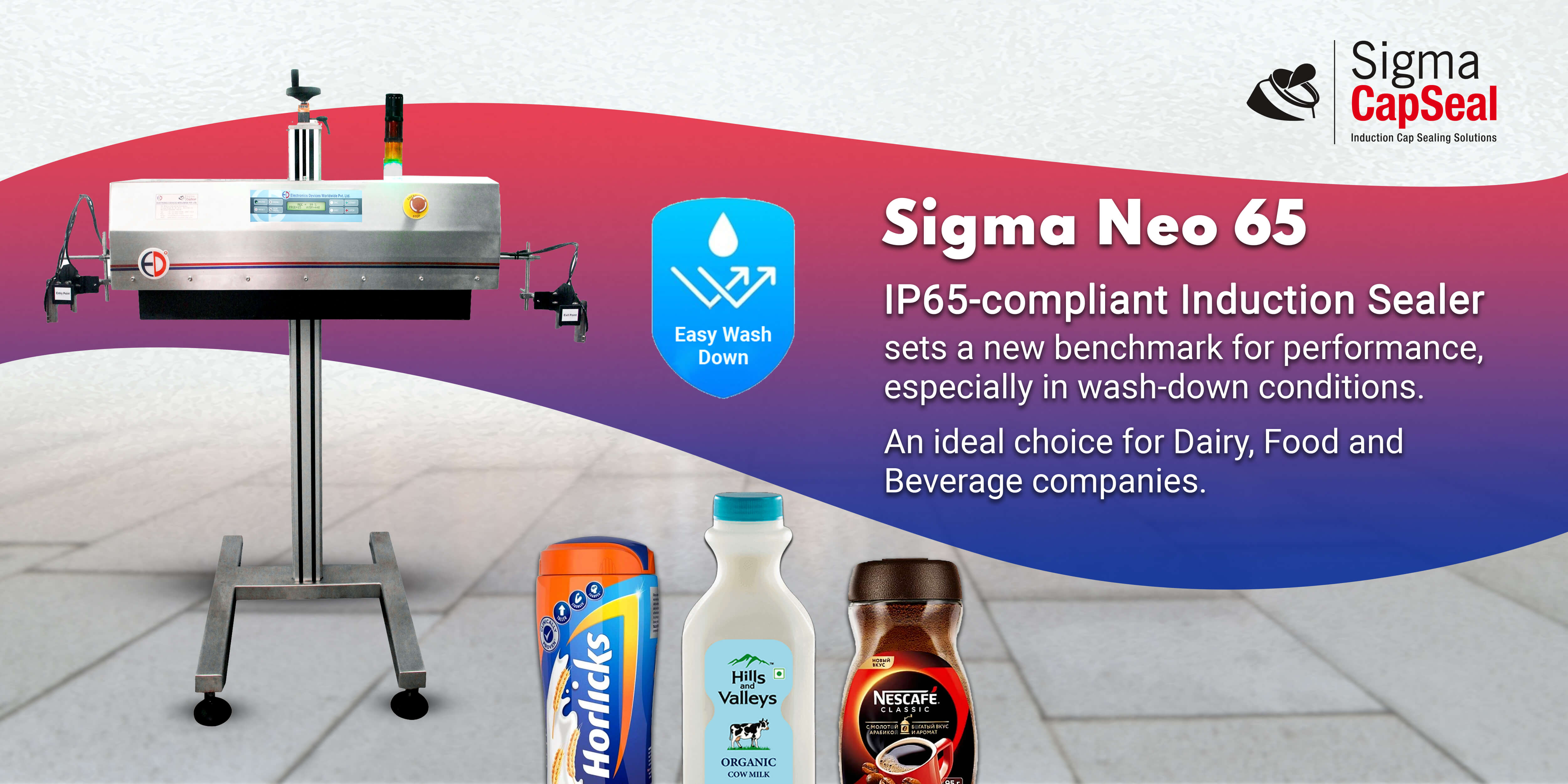 Sigma Neo 65 Induction Sealer